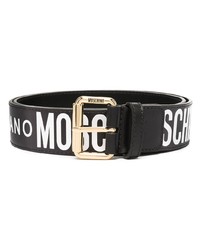 Moschino Logo Print Belt