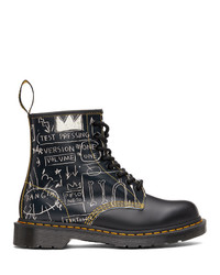 Dr. Martens Black Basquiat Edition 1460 Boots