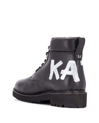 Karl Lagerfeld Terra Brush Logo Boots
