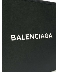 Balenciaga Logo Clutch Bag