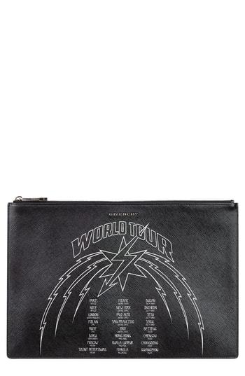 Givenchy World Tour Graphic Pouch, $495 | Nordstrom | Lookastic