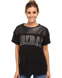 adidas Originals Ny Faux Leather Tee