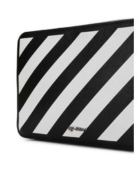 Off-White Diagonal Stripe Crossbody Bag