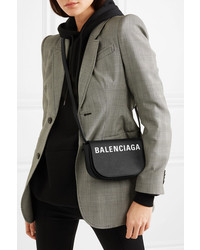 Balenciaga Ville Day Xs Aj Printed Textured Leather Shoulder Bag