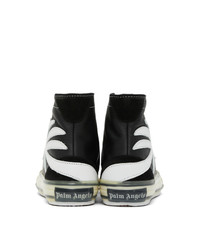 Palm Angels Black Palm Vulcanized High Sneakers