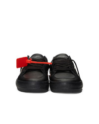 Off-White Black And White Low Vulcanized Sneakers