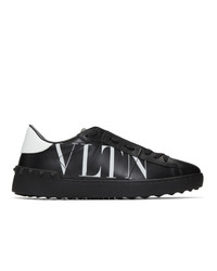 Valentino Black Garavani Open Sneakers