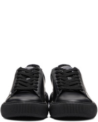 Versace Black Logo Greca Low Top Sneakers