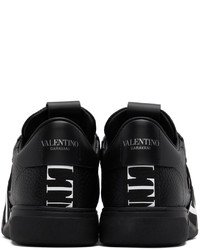 Valentino Garavani Black Vl7n Low Top Sneakers