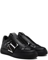 Valentino Garavani Black Vl7n Low Top Sneakers