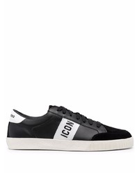 DSQUARED2 Icon Print Low Top Sneakers