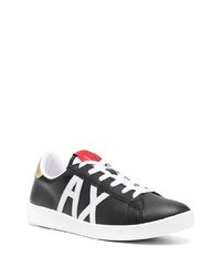 Armani Exchange Logo Appliqued Sneakers