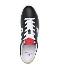 Armani Exchange Logo Appliqued Sneakers