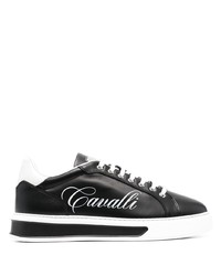 Roberto Cavalli Logo Print Low Top Sneakers