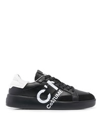costume national contemporary Logo Print Panelled Sneakers