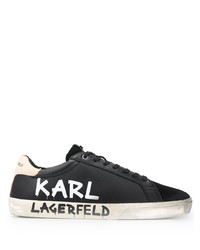 Karl Lagerfeld Logo Print Sneakers