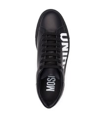 Moschino Side Logo Print Low Top Sneakers