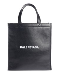 Balenciaga Balengciaga Logo Market Leather Shopper