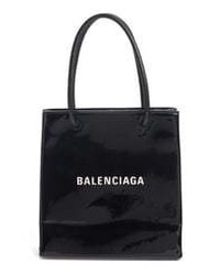 Balenciaga Extra Extra Small Aj Calfskin Shopper Tote