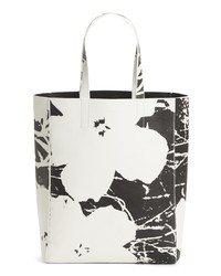 Calvin Klein 205W39nyc X Andy Warhol Foundation Flowers Leather Tote