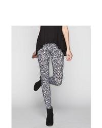 Lily White Ditsy Print Leggings Blackwhite In Sizes Small Large Medium X Small For 233858125
