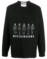 Moschino Uomo Print Sweatshirt