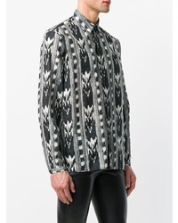 Saint Laurent Abstract Pattern Shirt