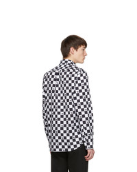 McQ Alexander McQueen Black And White Shields 25 Shirt