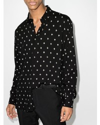 Saint Laurent Cross Pattern Shirt