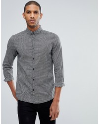 Tom Tailor Fitted Shirt With Monochrome Print