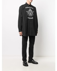 Balenciaga Gothic Printed Shirt