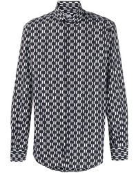 Karl Lagerfeld Graphic Print Long Sleeve Shirt