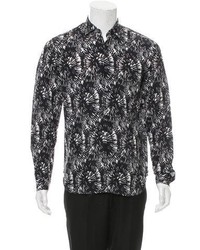 Jeffrey Rdes Silk Printed Shirt W Tags