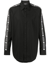 DSQUARED2 Logo Stripe Relaxed Fit Shirt