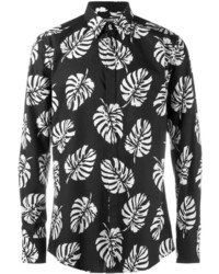 Dolce & Gabbana Palm Leaf Print Shirt