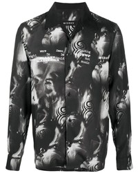 Misbhv Portrait Print Long Sleeved Shirt