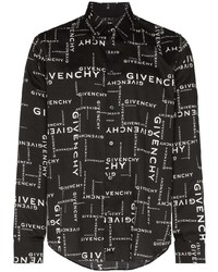 Givenchy Repeat Logo Print Shirt