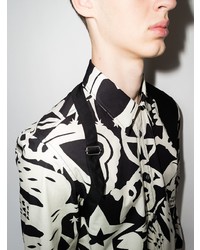 Alexander McQueen Skull Print Harness Shirt