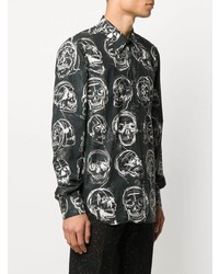 Alexander McQueen Skull Print Shirt