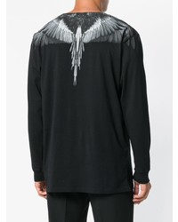 Marcelo Burlon County of Milan Bird Feathers Knitted Top