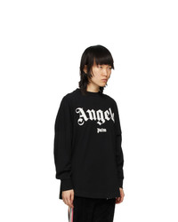 Palm Angels Black Angels Long Sleeve T Shirt