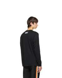 Burberry Black Axton Long Sleeve T Shirt