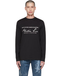 Martine Rose Black Classic Long Sleeve T Shirt