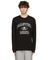 Mastermind Japan Black College Long Sleeve T Shirt