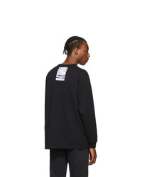 Vetements Black Logo Long Sleeve T Shirt