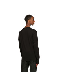Versace Black Medusa Long Sleeve T Shirt
