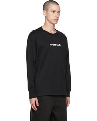 Comme des Garcons Homme Black Print Sweatshirt