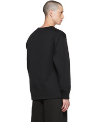 Comme des Garcons Homme Black Print Sweatshirt