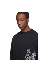 424 Black Psycho Long Sleeve T Shirt