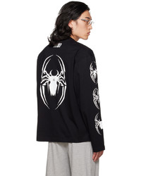 VTMNTS Black Spider Long Sleeve T Shirt